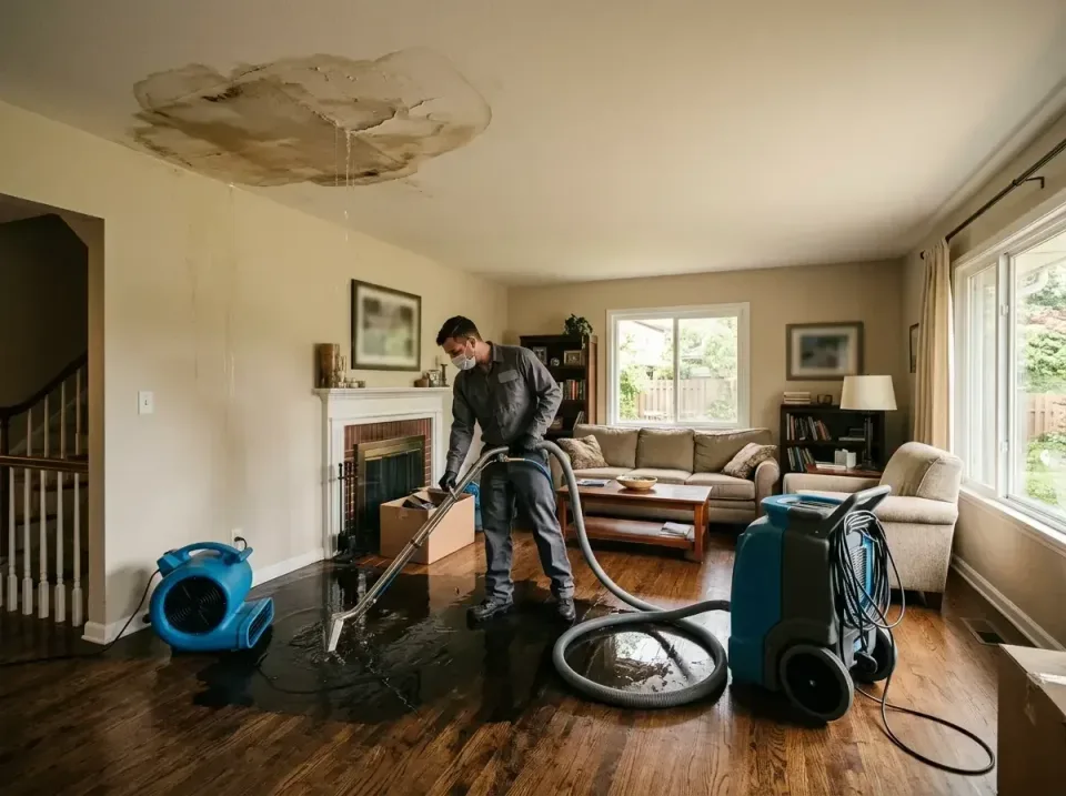 attic-pipe-burst-ceiling-drip-008 — frequently asked questions, Water Damage Restoration & Carpet Care in Simpsonville, SC